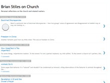 Tablet Screenshot of brianstilesonchurch.blogspot.com