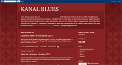 Desktop Screenshot of kanal-blues.blogspot.com