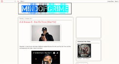 Desktop Screenshot of mindofgrime.blogspot.com