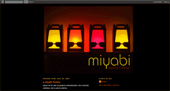 Desktop Screenshot of miyabidesign.blogspot.com