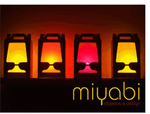 Tablet Screenshot of miyabidesign.blogspot.com