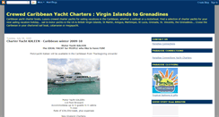 Desktop Screenshot of caribbean-charter-yachts.blogspot.com