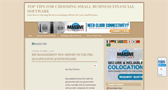 Desktop Screenshot of onlinebestbusinessfinancialsoftware.blogspot.com