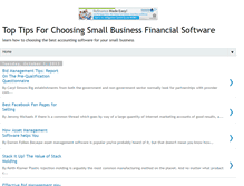 Tablet Screenshot of onlinebestbusinessfinancialsoftware.blogspot.com