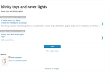 Tablet Screenshot of blinkytoys.blogspot.com