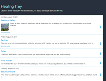 Tablet Screenshot of healingtrey.blogspot.com