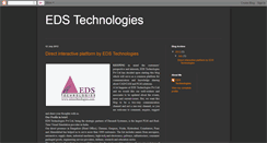 Desktop Screenshot of edstechnologies.blogspot.com