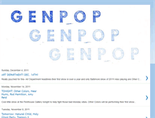 Tablet Screenshot of genpoprecords.blogspot.com