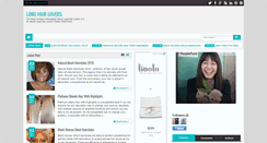 Desktop Screenshot of longhairloversblog.blogspot.com