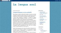 Desktop Screenshot of lalenguaazul.blogspot.com