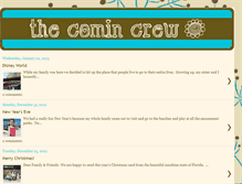 Tablet Screenshot of cominfam.blogspot.com
