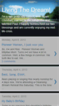 Mobile Screenshot of livingthedreammom.blogspot.com