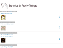 Tablet Screenshot of bunniesandprettythings.blogspot.com