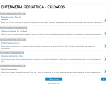 Tablet Screenshot of enfermeriageriatrica-avances.blogspot.com