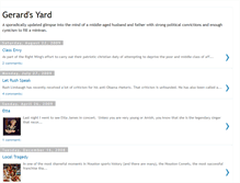 Tablet Screenshot of gerardsyard.blogspot.com