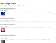 Tablet Screenshot of gaybudgettravel.blogspot.com