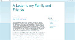 Desktop Screenshot of alettertomyfamilyandfriends.blogspot.com