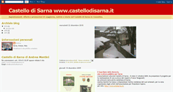 Desktop Screenshot of castellodisarna.blogspot.com