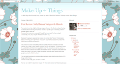 Desktop Screenshot of makeupandthings.blogspot.com