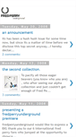 Mobile Screenshot of fredperryunderground.blogspot.com