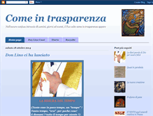 Tablet Screenshot of lino-trasparenza.blogspot.com