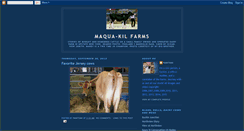 Desktop Screenshot of maquakilfarms.blogspot.com
