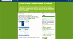 Desktop Screenshot of agloco-portugues.blogspot.com