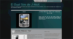 Desktop Screenshot of j-maxmoviles.blogspot.com