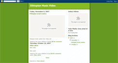 Desktop Screenshot of ethiotv.blogspot.com