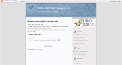 Desktop Screenshot of euro-job.blogspot.com