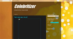 Desktop Screenshot of celebritizer.blogspot.com