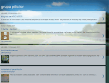 Tablet Screenshot of grupapiticilor.blogspot.com