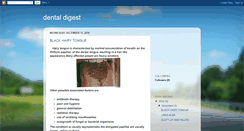 Desktop Screenshot of dentzdigest.blogspot.com