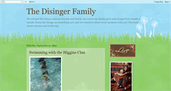 Desktop Screenshot of disingerfamily.blogspot.com