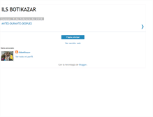 Tablet Screenshot of ilsbotikazar-ilsbotikazar.blogspot.com