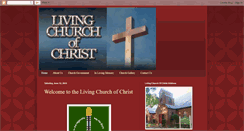 Desktop Screenshot of livingchurchofchrist.blogspot.com