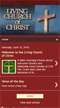 Mobile Screenshot of livingchurchofchrist.blogspot.com