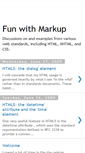 Mobile Screenshot of funwithmarkup.blogspot.com