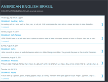 Tablet Screenshot of americanenglishbrasil.blogspot.com