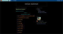 Desktop Screenshot of coisasgauchas.blogspot.com