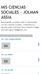 Mobile Screenshot of jolman-miscienciassociales.blogspot.com