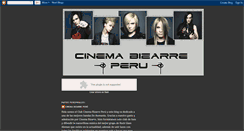 Desktop Screenshot of cinemabizarreperu.blogspot.com