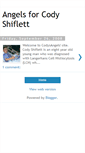 Mobile Screenshot of codysangels.blogspot.com