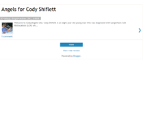 Tablet Screenshot of codysangels.blogspot.com