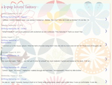 Tablet Screenshot of kpopscenarios.blogspot.com