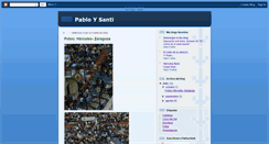 Desktop Screenshot of pabloysanti.blogspot.com