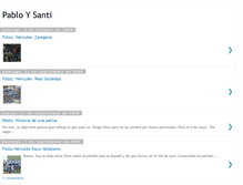 Tablet Screenshot of pabloysanti.blogspot.com