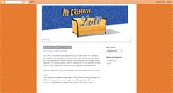 Desktop Screenshot of mycreativelull.blogspot.com