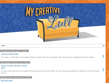 Tablet Screenshot of mycreativelull.blogspot.com