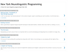 Tablet Screenshot of nlptrainingnewyork.blogspot.com